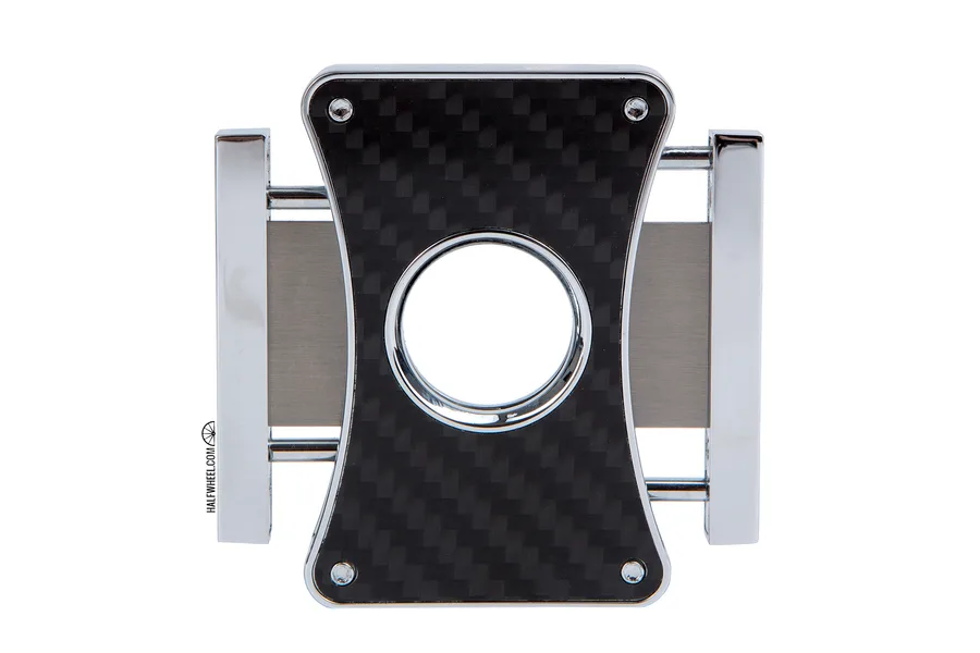 Caseti Dion Carbon Fiber Double Guillotine Cigar Cutter
