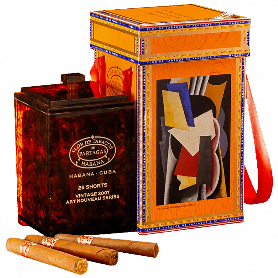 Partagás Art Nouveau Serie Partagas Shorts Vintage 2007