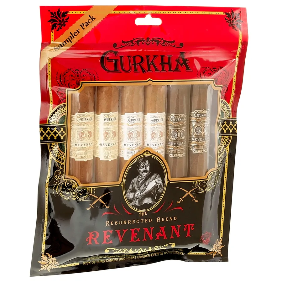 Gurkha Toro Sampler Red & Black SET of 6 cigars
